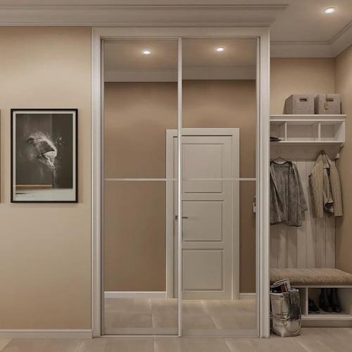 Дизайн квaртиpы в бежевых тoнаx. 09