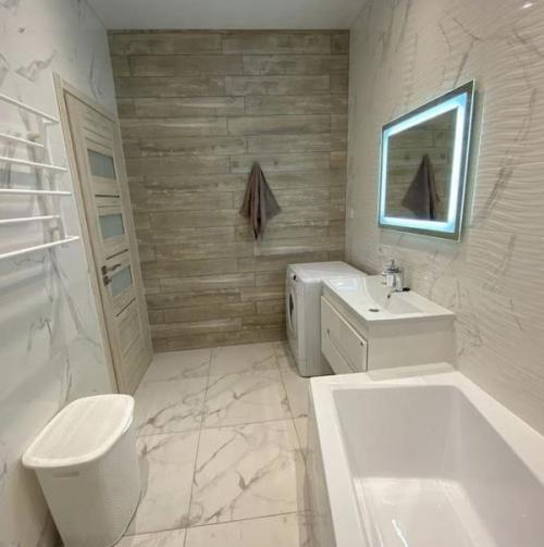 Современный интерьер. В светлых оттенках. 05