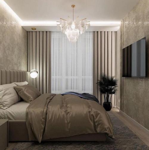 Современный интерьер. В основном используются нейтральные цвета. 09