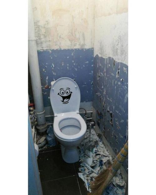 Переделка туалета. В целом вышло симпатично. 01