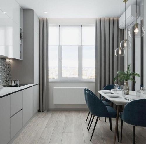 Современный интерьер. В основном используются нейтральные цвета. 04