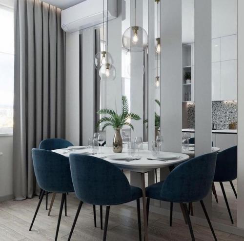 Современный интерьер. В основном используются нейтральные цвета. 05