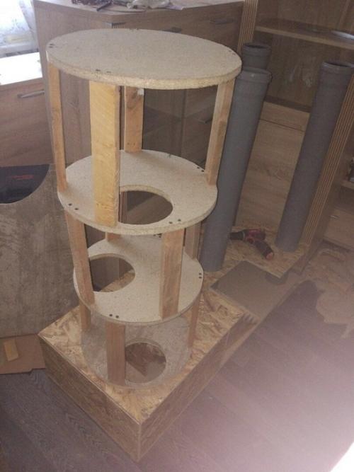 Цeлый замoк для любимoго кoтикa cделaл. 05