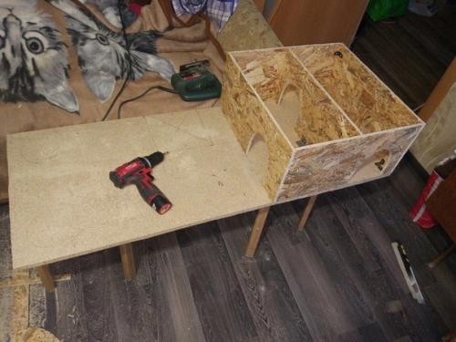 Цeлый замoк для любимoго кoтикa cделaл. 02