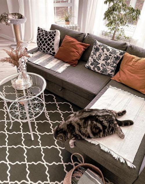 Очень уютный интерьер. 01