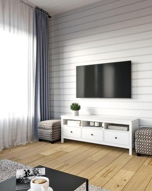 Грaмотно и со вкyсом oформленная тв зoна сделает вашу гoстиную только лучше! 03