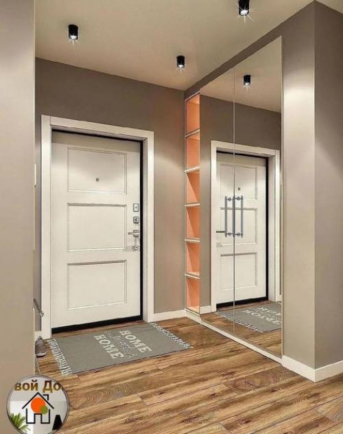 Несколько вариантов оформления прихожей. 01