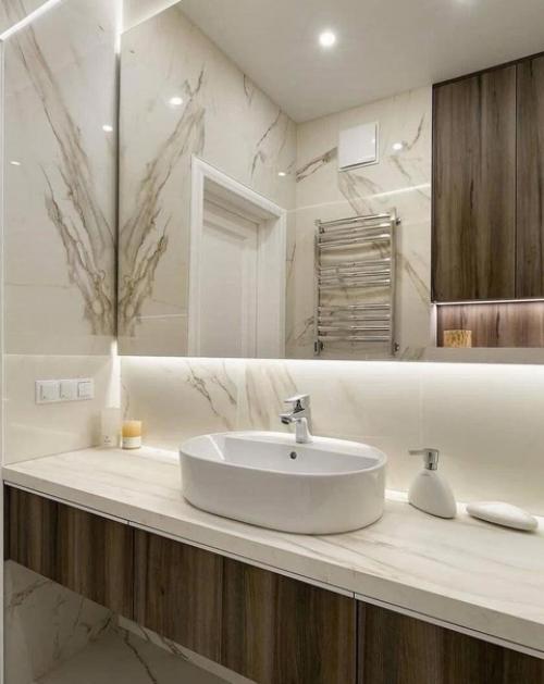 Просторная квартира. В светлых, нежных тонах. 07