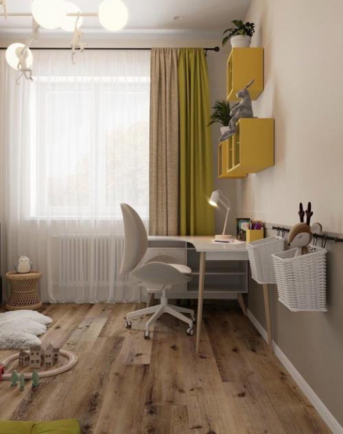 Интерьер детской комнаты. 02