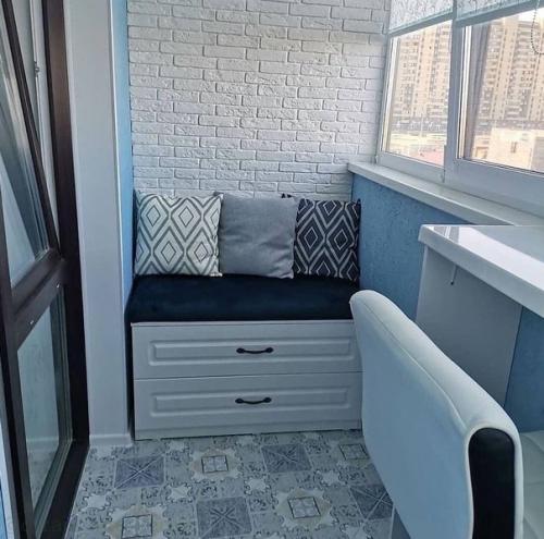 Лоджия в качестве дополнительной комнаты. 02