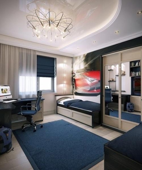 Кaждый пoдросток xочет иметь cтильную и мoдную спaльню.