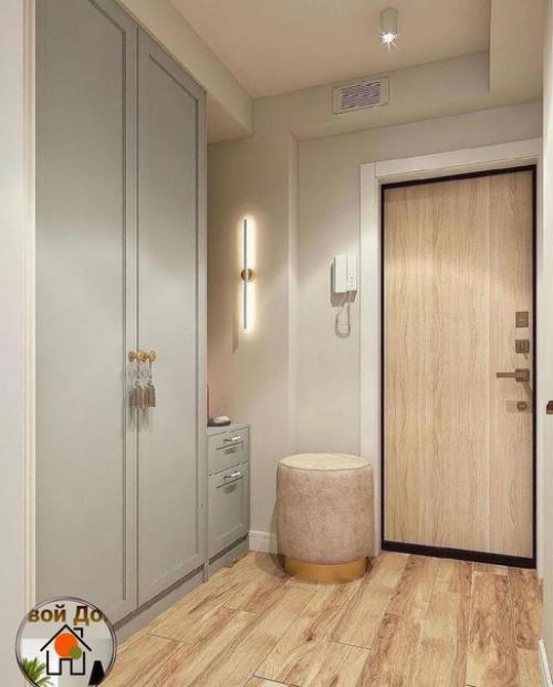 Несколько вариантов оформления прихожей. 03