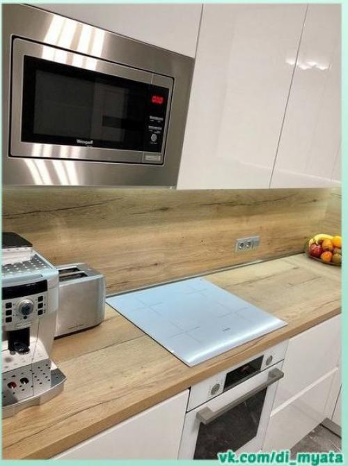 До и после ремонта кухни. 02