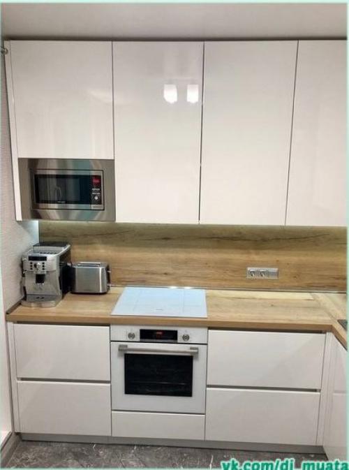 До и после ремонта кухни. 07