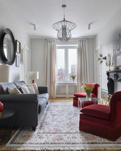 Просторная квартира. Стильная и красивая.