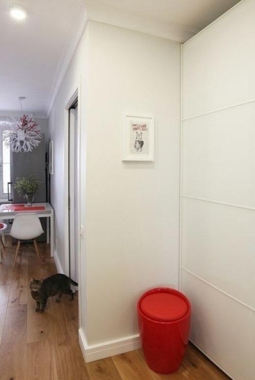 Суперфункиональная студия в скандинавском стиле. 02