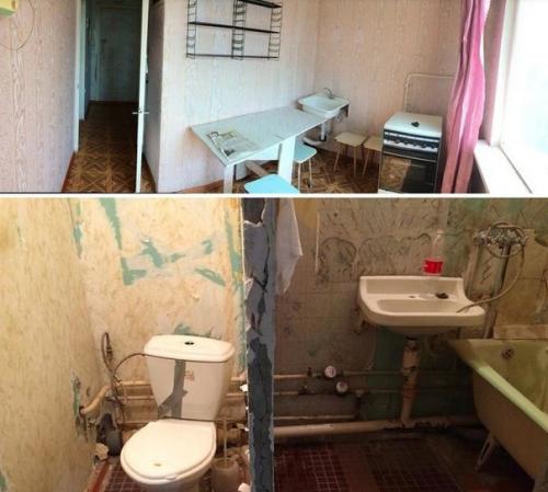 Процесс ремонта квартиры. 01