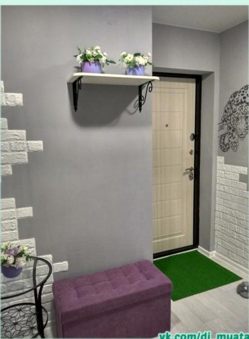 Идея оформления прихожей.