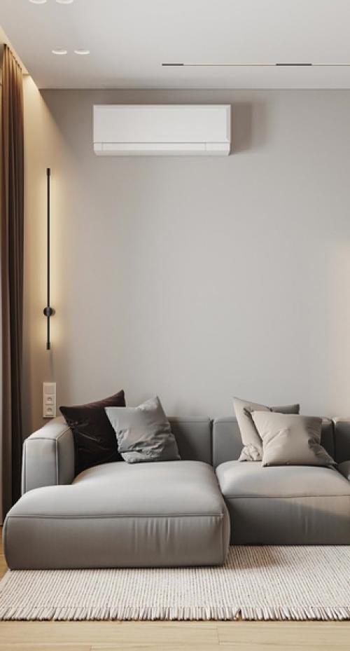 Интерьер квартиры. С минималистичным оформлением.