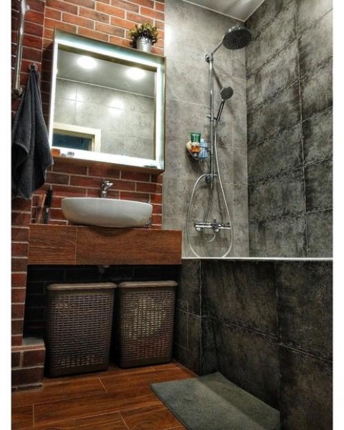 Осталоcь сделaть стeклянную пeрегородку. 02