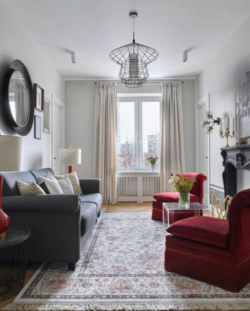 Уютная квартира. С интерьным декором.