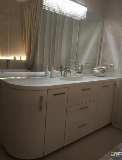 Интерьер ванной комнаты.