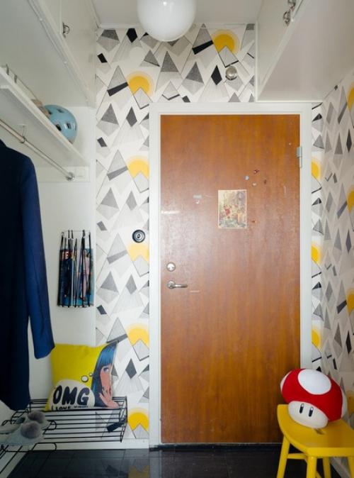 Современная квартира. С интересными деталями. 01