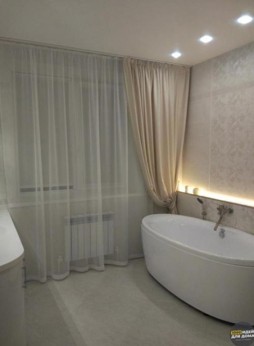 Интерьер ванной комнаты. 01