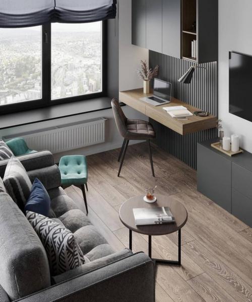 Просторная квартира. Современная. 08