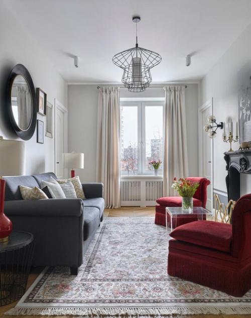 Светлая квартира. С великолепным интерьером.