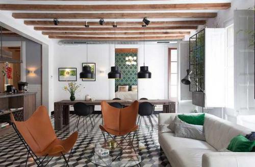 Просторная квартира. В современном стиле. 09