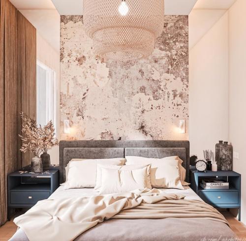 Идея оформления спальни.