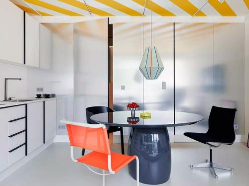 Варианты оформления просторной кухни. 03