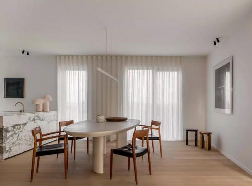 Варианты оформления просторной кухни. 02