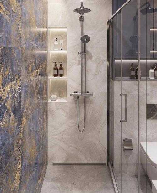 Интерьер ванной комнаты. 02