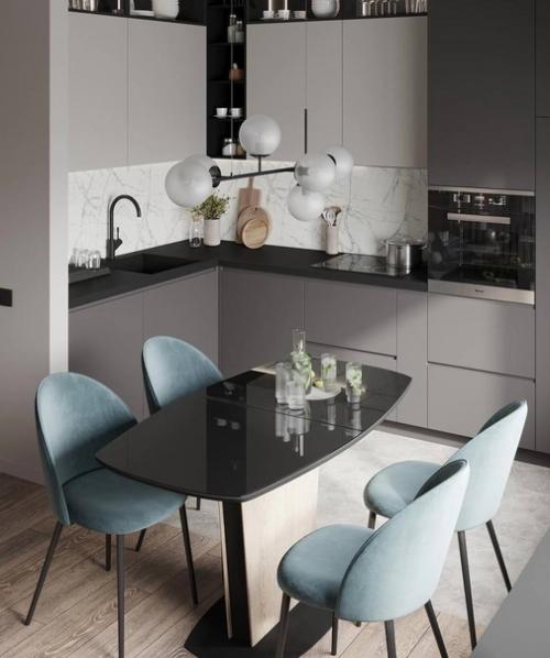 Просторная квартира. Современная. 01