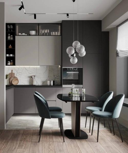 Просторная квартира. Современная.