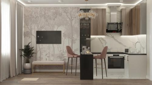 Очень маленькая студия.