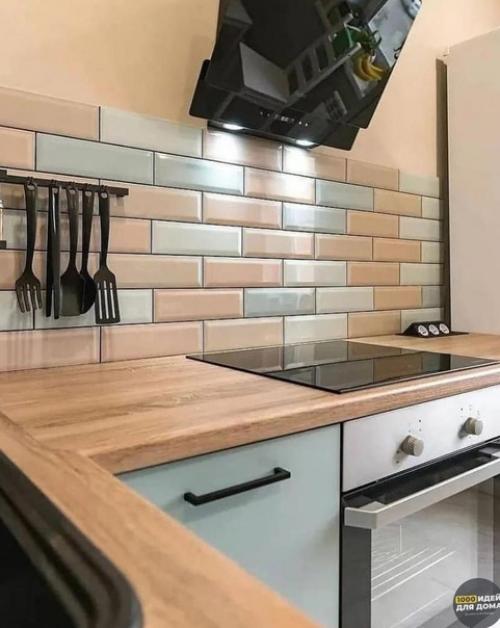 Современная кухня. С красивым оформлением. 04