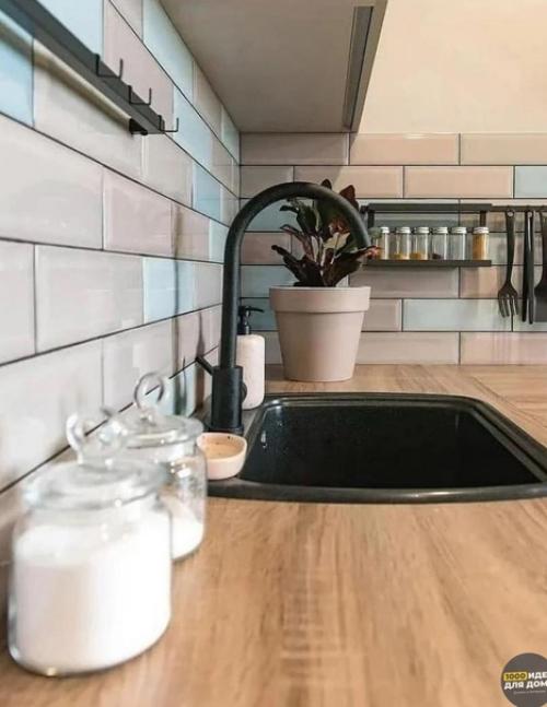 Современная кухня. С красивым оформлением. 05