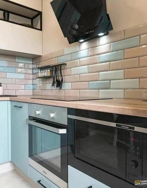 Современная кухня. С красивым оформлением. 06