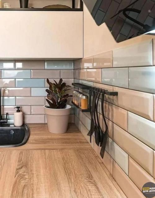 Современная кухня. С красивым оформлением. 07