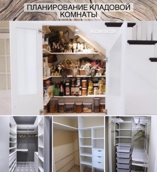 Планирование кладовой комнаты: Планирование кладовой комнаты:
