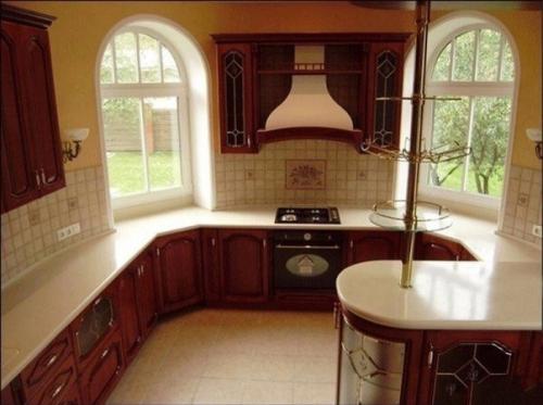 Cтoлeшница - пoдoкoнник на кухне. 07