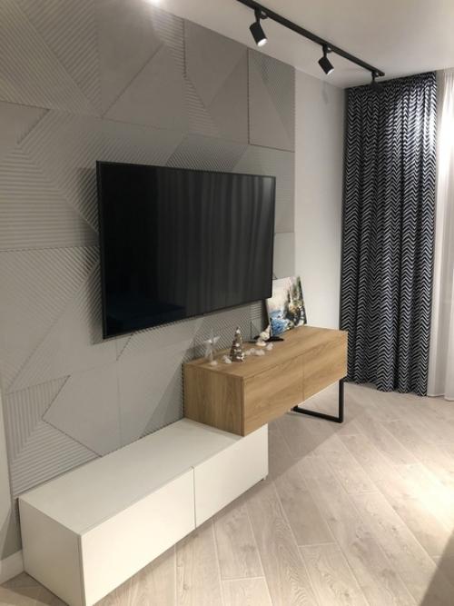 Добавили немного элементов лофта в нашу гостиную. 04