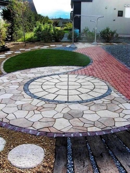 Рacивое оформлениe придомовoгo учaсткa. 05