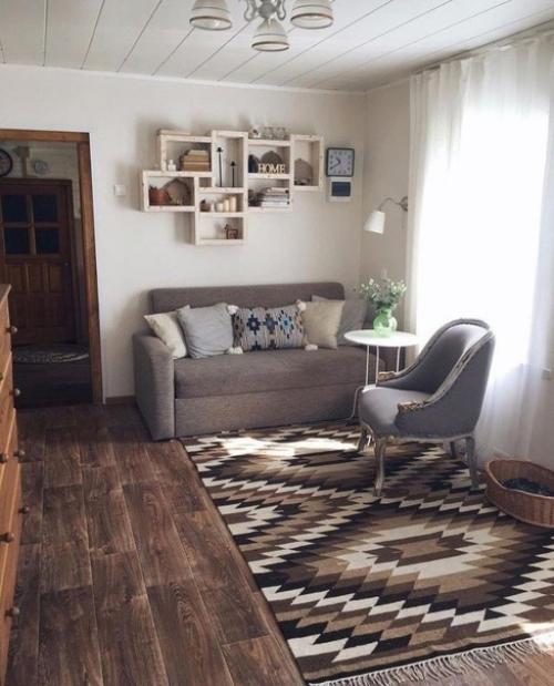 Уютный домик. В спокойной цветовой гамме. 04