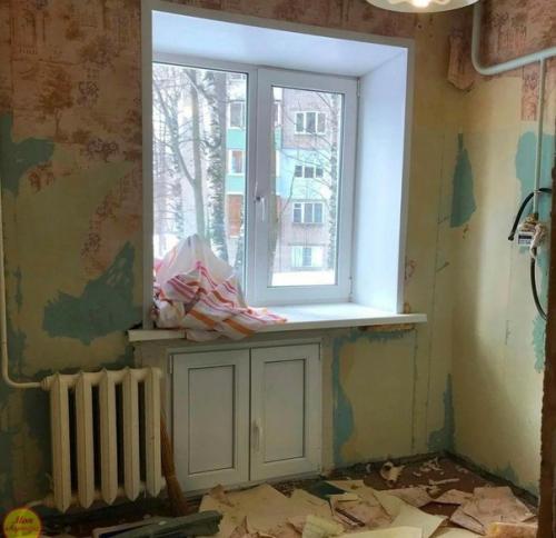 Результат ремонта кухни.