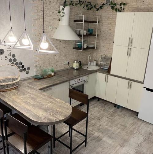 Современный интерьер. В светлых оттенках. 02