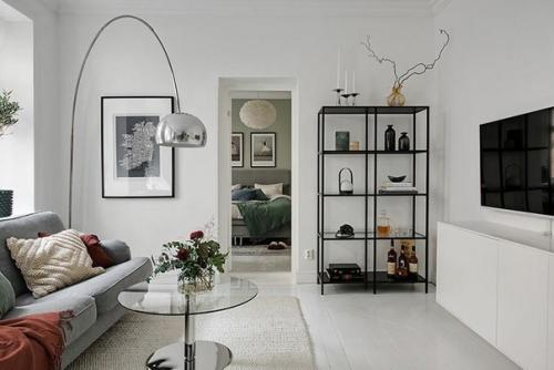 Просторный интерьер. В светлых тонах. 05